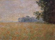 Claude Monet Oat and Poppy Field Spain oil painting artist